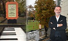 Ayak piyanosunda Mozart ve yağmurun düetiu