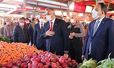 Bafra'da Korona Virüs Denetimi