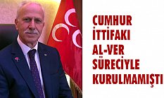 Karapıçak, Cumhur İttifakı Al Ver Süreciyle Kurulmamıştır
