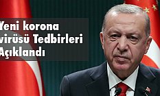 Yeni korona virüsü Tedbirleri Açıklandı