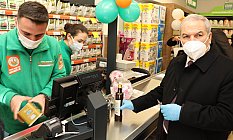Derebahçe Tarım Kredi Market Kapılarını İlkadımlılara Açtı