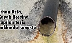 Erhan Usta, Kavak ilçesine yapılan tesis hakkında konuştu
