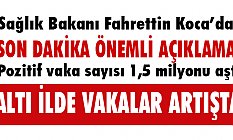 Koca'dan Bilim Kurulu Ardından önemli Açıklama!