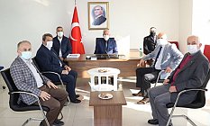 Manisa'da Muhtarlar Derneklerine Yeni Yıl Ziyaretleri