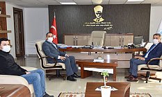 MASKİ Genel Müdürü Burak Aslay, Başkan Alhan’ı Ağırladı