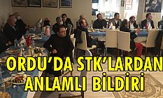 Ordu'da STK'lar Çevre Sorunları İçin Ortak Mücadele Etme Kararı Aldı