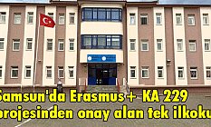 Samsun'da Erasmus+ KA 229 projesinden onay alan tek ilkokul