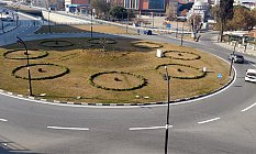Turgutlu’da Yol Çizgi Çalışması