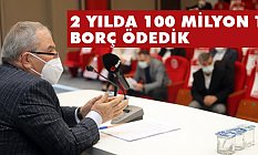 Başkan Demirtaş 2 Yılda 100 Milyon TL. Borç Ödedik