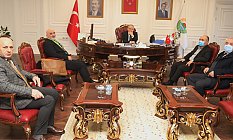 Başkan Demirtaş, Erhan Usta'yı Makamında Ağırladı