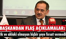 Başkan Mustafa Demir'den Merak Edilen Açıklamalar