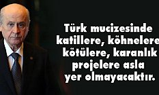 Devlet Bahçeli'den Önemli Açıklama