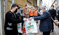 İlkadım'da Temizlik İşçilerini Isıtan Hareket