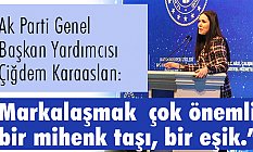 Karaaslan, Kadın Kooperatifleri Buluşması'nda Konuştu.