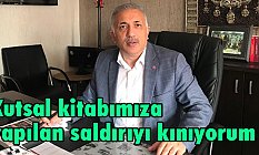 Murat Akkuş, Kâbe fotoğrafına saldırıya tepki gösterdi