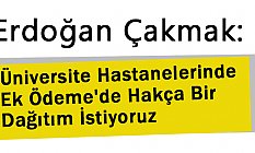 Üniversite Hastanelerinde Ek Ödeme'de Hakça Bir Dağıtım İstiyoruz