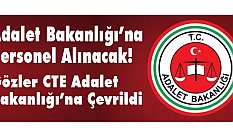 Adalet Bakanlığına Personel Alınacak; Başvuru Tarihi Belli Oldu mu?