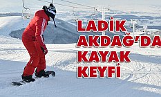 Akdağ Kayak Merkezi’nde Kayak Keyfi