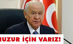 Devlet Bahçeli, 'İnsanlığın Huzuru' Projesini Değerlendirdi