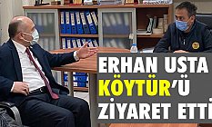 Erhan Usta, iflası verilen KÖYTÜR’ü ziyaret etti