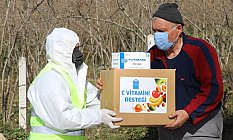Fatsa Belediyesi’nden karantinadaki ailelere vitamin desteği