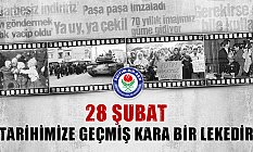 Hamdi Yıldız, 28 Şubat, tarihimize geçmiş kara bir lekedir