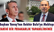 Mansur Yavaş'tan Boğaziçi Rektörü Melih Bulu’ya Açık Mektup!