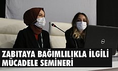YEDAM, Zabıtaya Bağımlılıkla Mücadele Semineri Verdi