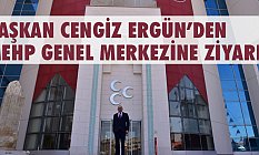 Cengiz Ergün, MHP Genel Merkezini Ziyaret Etti