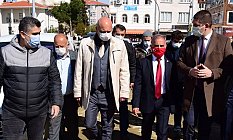 Gördes'te 120 bin Metrekarelik Kilit Parke Çalışması
