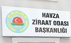 Havza Ziraat Odası Başkanı Genç, Çiftçilerimize Söz Verdik ve Sözümüzde Durduk