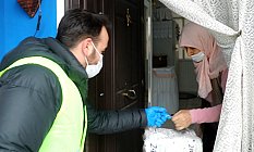 Kore Gazisinin Eşinin Yardım Çarısına Vefa Sosyal Destek Grubu koştu