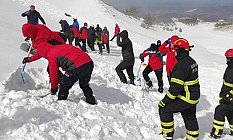 Ladik Akdağ Kayak Merkezi’nde çığ tatbikatı gerçekleştirildi