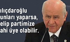 MHP Lideri Bahçeli'den Kılıçdaroğlu'na Çok Sert Sözler