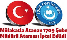Mülakatla Atanan 1709 Şube Müdürü Ataması İptal Edildi