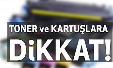 Uzmanlardan Kartuş ve Toner Kullanımına Uyarı!