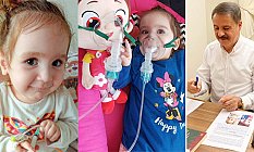Başkan Deveci’den SMA savaşçısı minik Asya’ya anlamlı destek