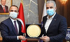 Başkan Kibar, AK Parti İstanbul İl Başkanı Kabaktepe’yi ağırladı