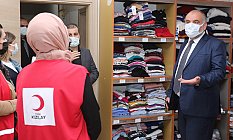 Başkan Sandıkçı’dan Türk Kızılay’ı Canik Şubesi’ne ziyaret