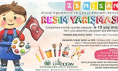 Çarşamba Belediyesi'nden '23 Nisan' Resim Yarışması