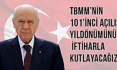 Devlet Bahçeli, Milletin Önünde ve Üstünde Bir Güç Yoktur!