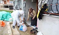 Fatsa'da 400 Haneye Gıda Desteği
