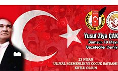 Gazeteciler Cemiyeti'nden 23 Nisan Kutlama Mesajı