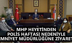 MHP Heyeti, Samsun Emniyet Müdürü Dr. URHAL’ı Makamında Ziyaret Etti