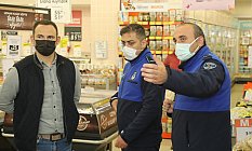 Atakum'da ‘tam kapanma’ denetimi