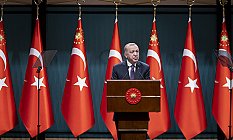 Erdoğan, Bardaklı Jandarma Karakol Komutanlığındaki askerlerle görüştü