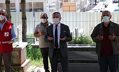 Havza Belediye Başkanı Özdemir'den mezarlık ziyareti