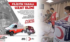 Kızılay'dan Filistin'e Acil Eylem Planı