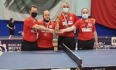 Samsun Veteran Masa Tenisi takımı 1. Lige yükseldi
