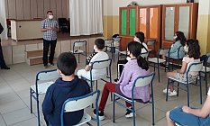 Bafralı Öğrencilerden Görme Engelli Bireylere Sesli Kitap